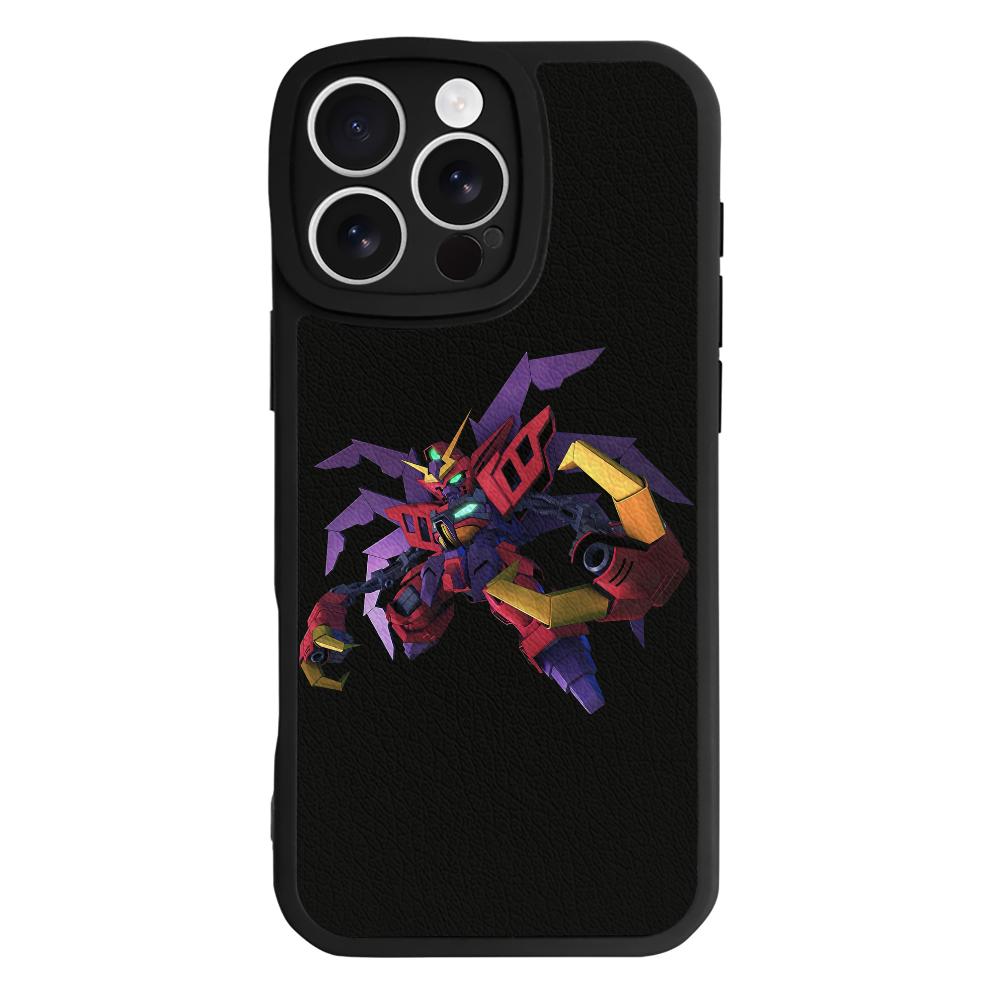 （画像用） 機動戦士ガンダム Mobile Suit Gundam 【iPhone 16シリーズ対応】シリコンスマホケース（レザー調） 材質：シリコン